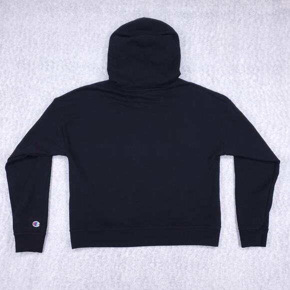 Champion Hoodie Womens M Solid Fleece C Logo Athleisure Sporty - Picture 3 of 11